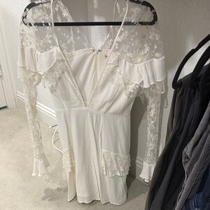 For Love And Lemons White Lace dress